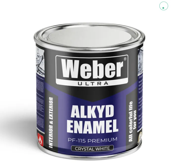 Weber Эмаль БЕЛЫЙ "PF-115 PREMIUM" 3 кг
