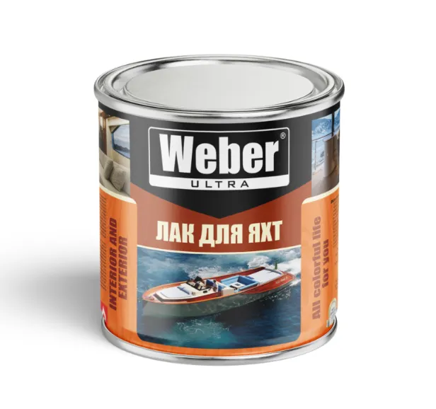 WEBER "ЯХТНЫЙ" ЛАК 2.3 кг