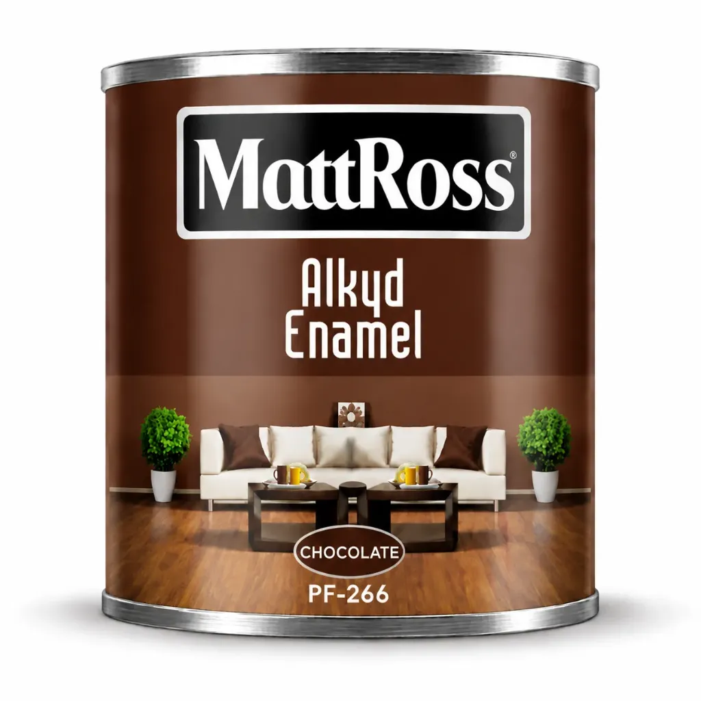 Эмаль ШОКОЛАД "Mattross" краска 2.3 кг