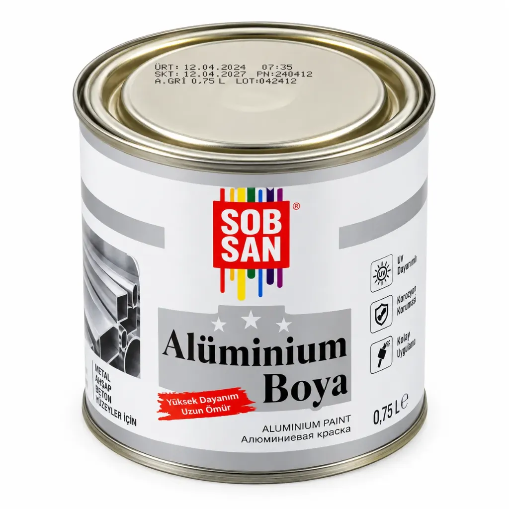 ALUMINIUM BOYA 150*С АЛЮМИНЕВАЯ КРАСКА       0,75 кг