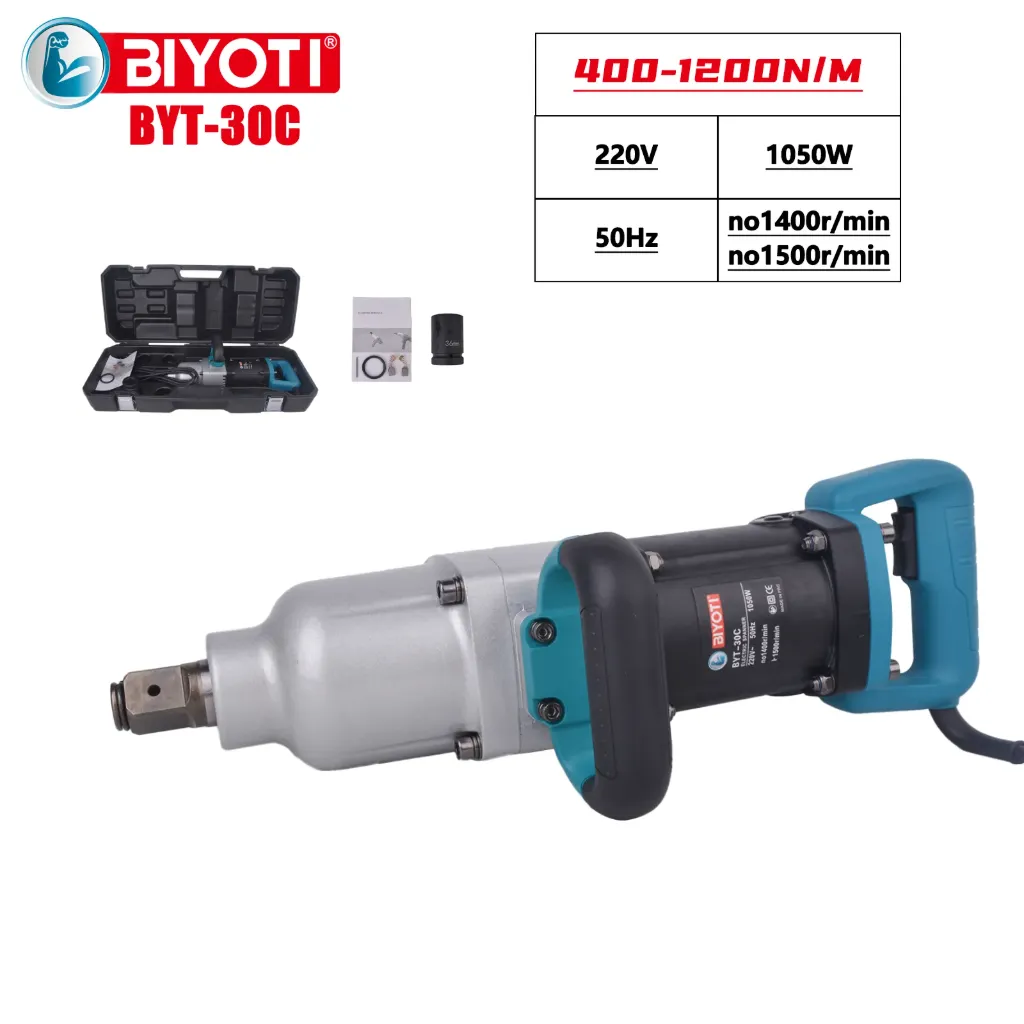 BIYOTI  ЭЛЕКТРО ГАЙКАВЕРТЬ BYT-30C. 1050W 11kg