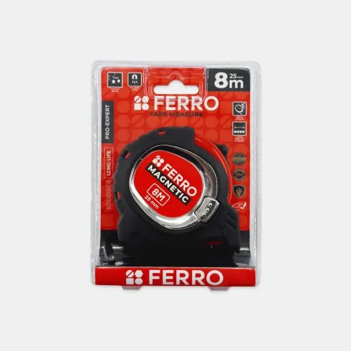 FERRO Метр TPR 3м 16мм (30035001)