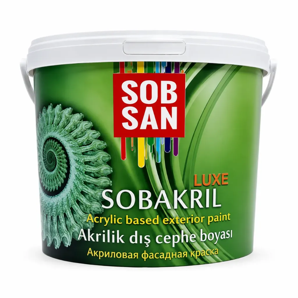 SOBACRIL LUXE ФАСАДНАЯ ЭМУЛЬСИЯ  10кг
