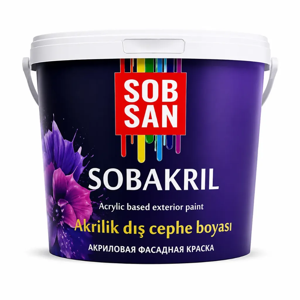 SOBACRIL NORMAL ФАСАДНАЯ ЭМУЛЬСИЯ 10кг