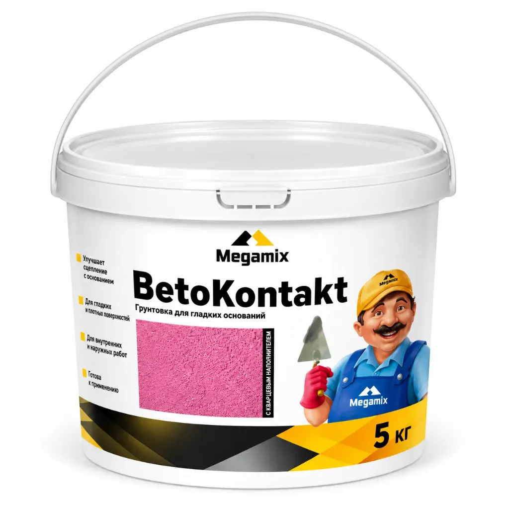 SOBSAN BETON KONTAKT АДГЕЗИОННАЯ ГРУНТОВКА 5кг