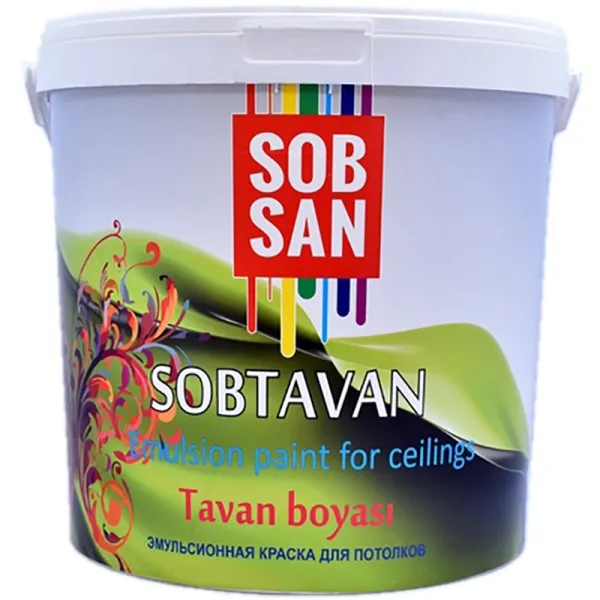 SOBTAVAN ПОТОЛОЧНАЯ КРАСКА 25кг