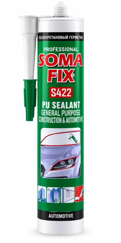 SOMAFIX Полеуретановый герметик черный (дайсон) S 422