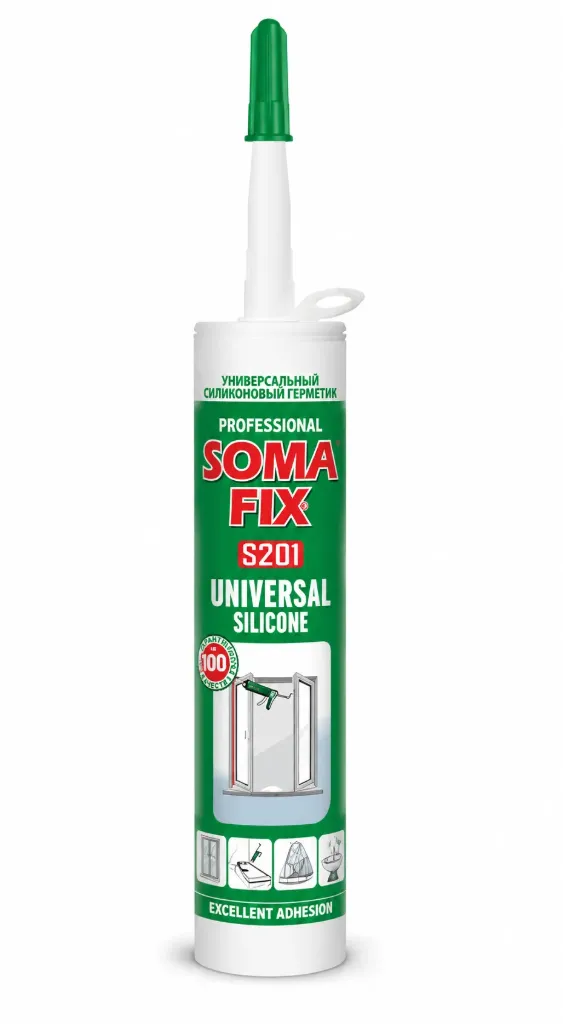 SOMAFIX Универсалный герметик белый S 201