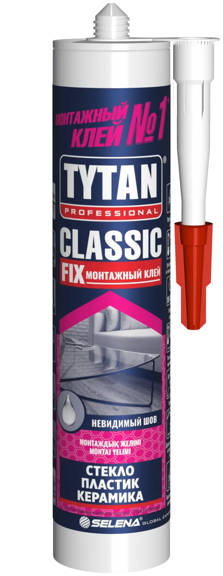 TYTAN CLASSIK FIX Клей монтажный (бесцветный)       310 мл