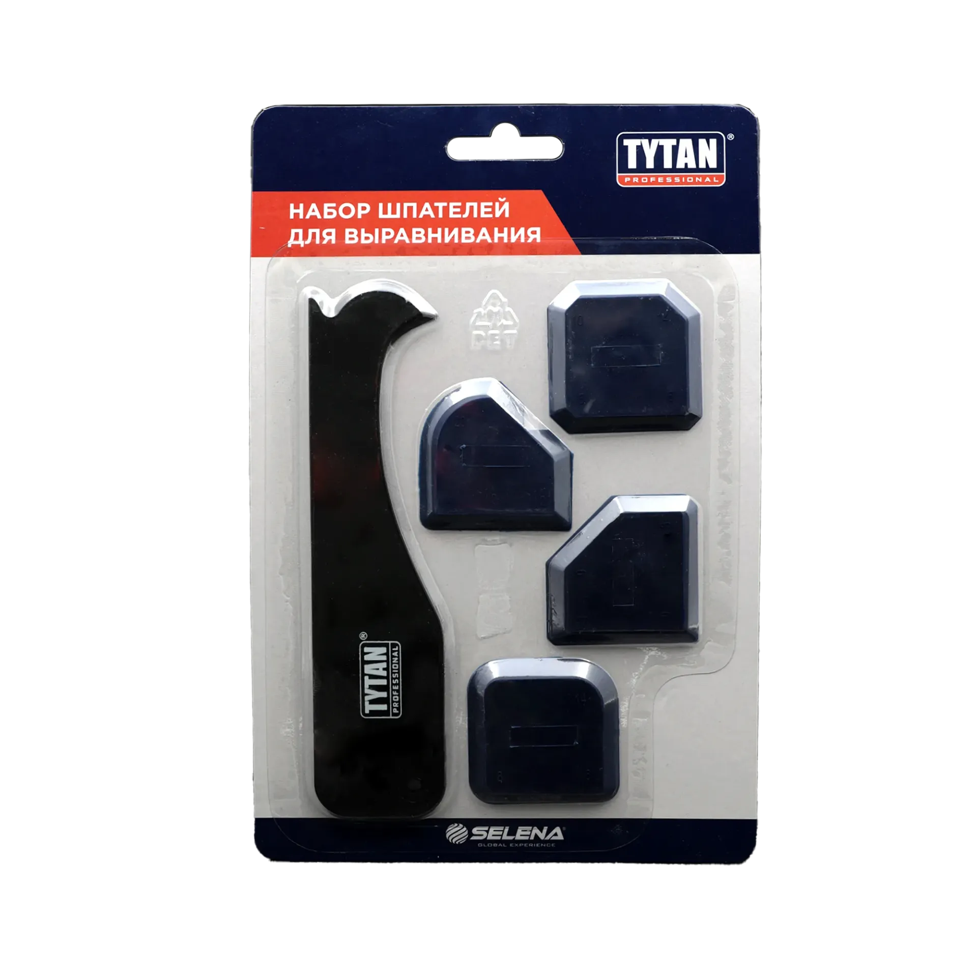 TYTAN PROFESSIONAL SET 4 (Набор шпателей для силиконов)  в наборе 4шт