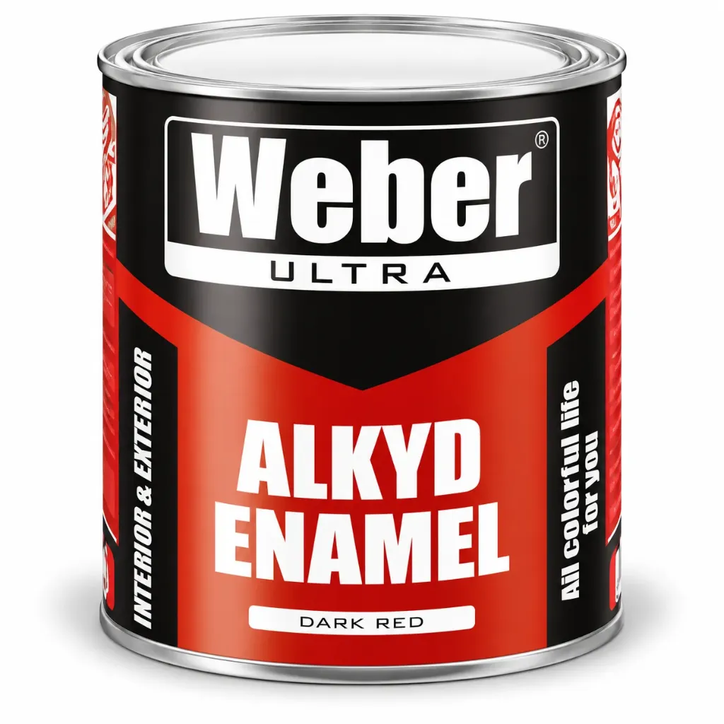WEBER Эмаль "БАРДОВЫЙ" 0.9 кг