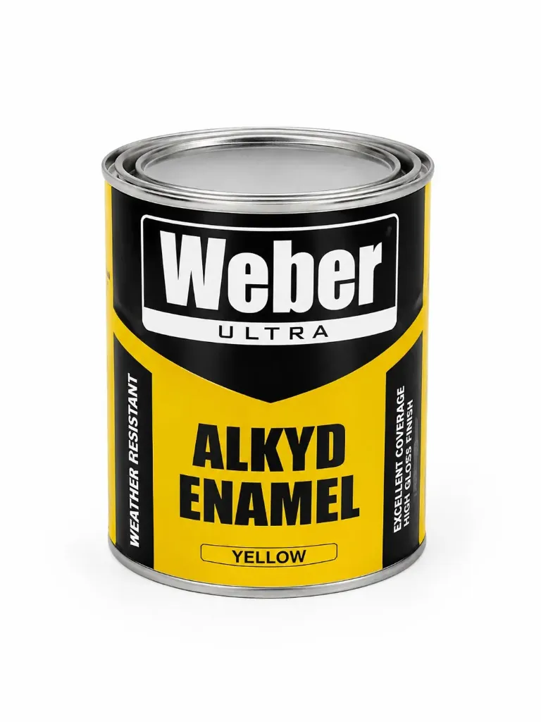 WEBER Эмаль "ЖЁЛТЫЙ" 0.9 кг