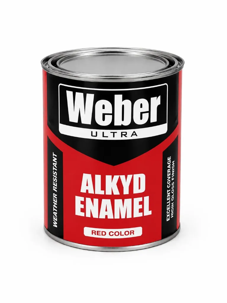 WEBER Эмаль "КРАСНЫЙ" 0.9 кг