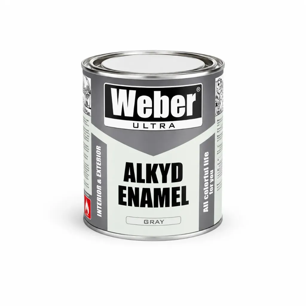 WEBER Эмаль "СЕРЫЙ" 2.7 кг
