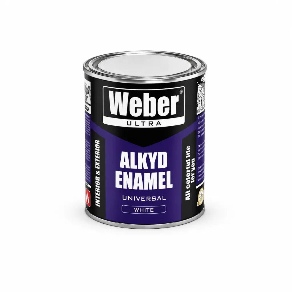 WEBER Эмаль БЕЛЫЙ "UNIVERSAL" 2.7 кг