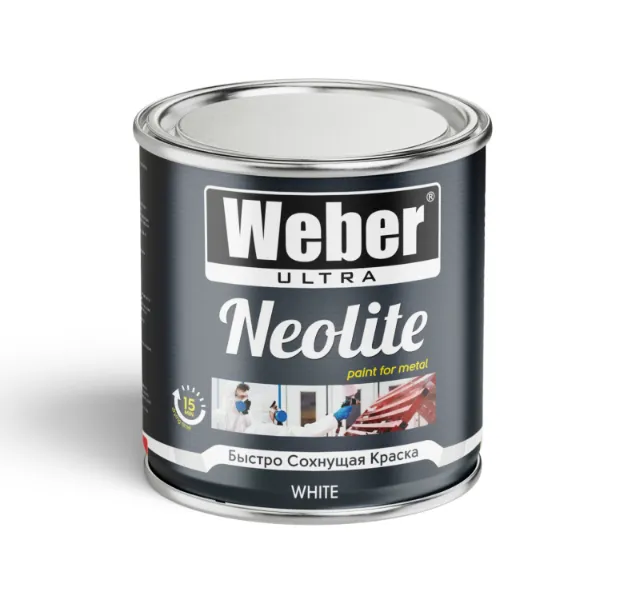 Weber Neolite краска белый 2,5 кг (нитро)