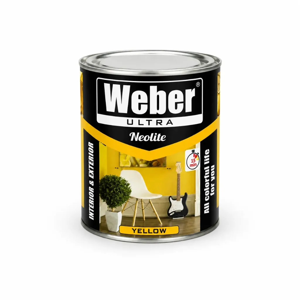 Weber Neolite краска жёлтый 2,5 кг (нитро)