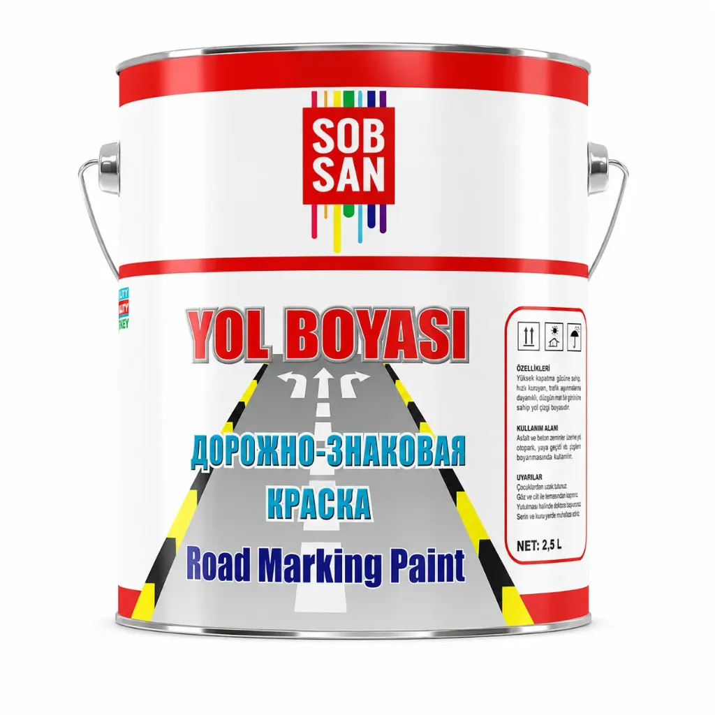 YOL BOYASI ДОРОЖНАЯ КРАСКА (белая, желтая)      25 кг