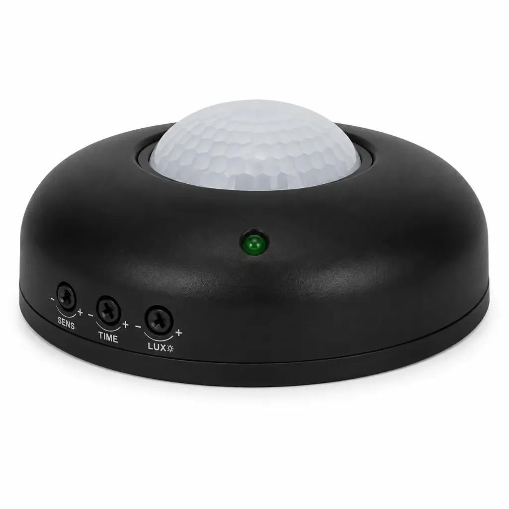 Датчик движения для освещения ND5 AC100v-240v черный (Nura Electric)