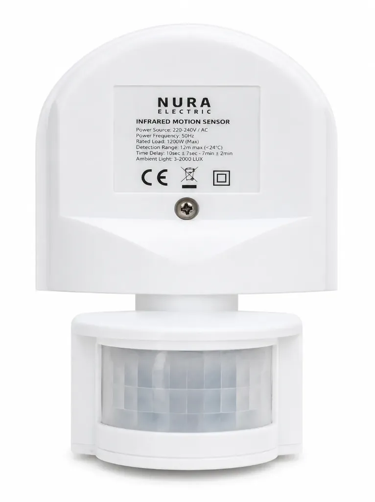 Датчик движения для освещения ND7 AC100v-240v (Nura Electric)