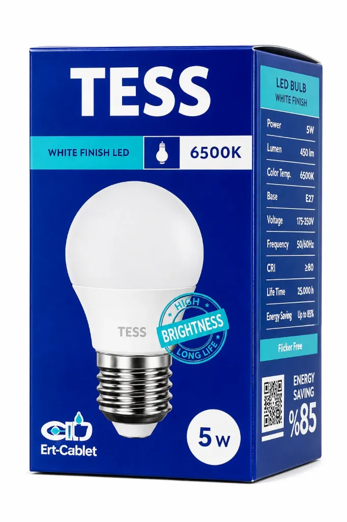 Лампа светодиодная A60 15 Вт "TESS" E27  4000K