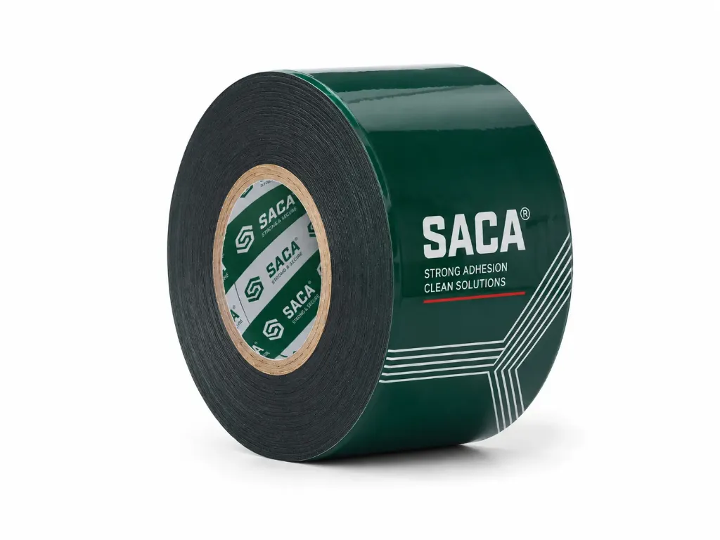 SACA cкотч двухсторонний зеленый 30мм х5