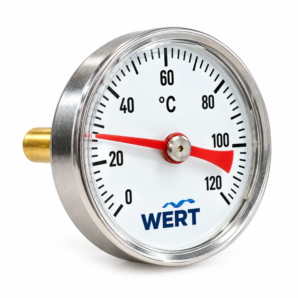WERT TM 120 СМ  005 ТЕРМОМЕТР С ГЛЬЗОЙ