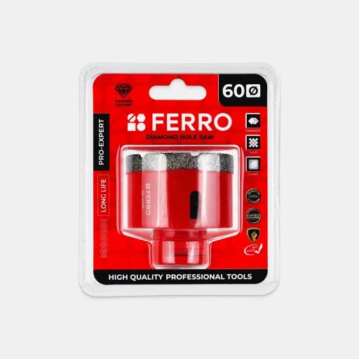 FERRO Алмазная коронка сверло 60