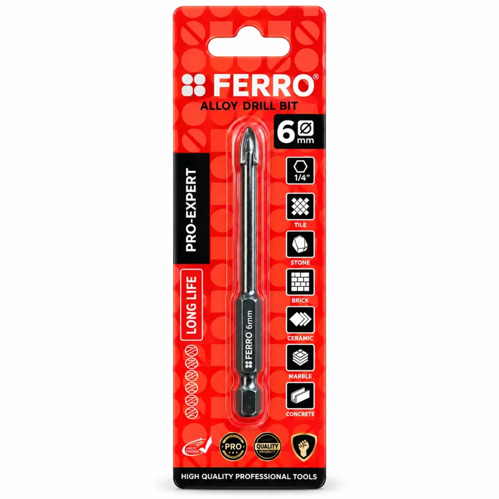 SVERLO KAFEL FERRO (A+) 6mm №20054006