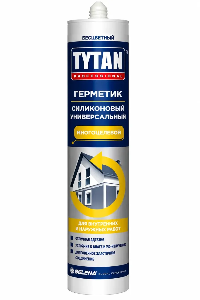 TYTAN Универсальный силикон (черный)  280 мл