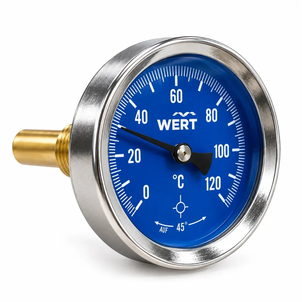 WERT TM 120 СМ  008 ТЕРМОМЕТР С ГЛЬЗОЙ